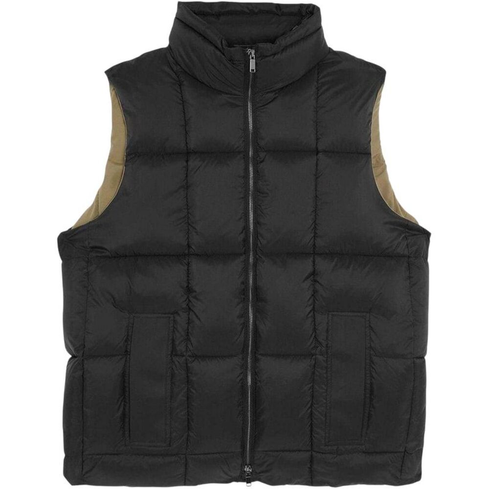 Lyle & Scott Mens Cocoon Quilted Logo Vest / Lacquer